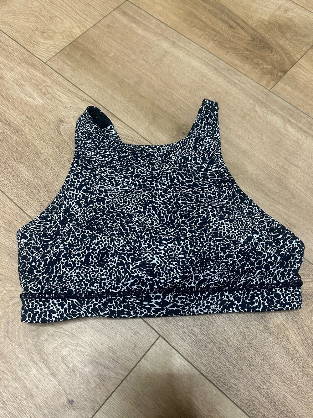 Lululemon Energy Bra High Neck Polar Shift Alpine White
